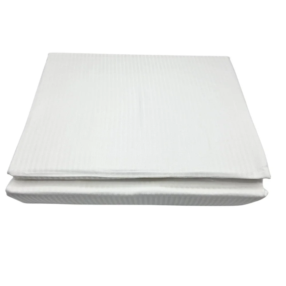 Hampton Luxury King Size 4pc White Sheet Set 1500 Thread Count Cotton‎ Blend